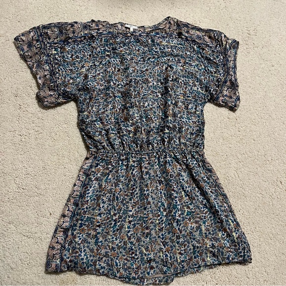 Anthropologie - Joie Sofinne Silk Blouson Dress, Size S/ MSRP $428. - Picture 7 of 11